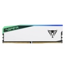 Memoria RAM Pc 16GB Patriot Viper Elite 5 RGB DDR5 6000MHZ CL30 1.35v Pver516g60c30w - Blanco