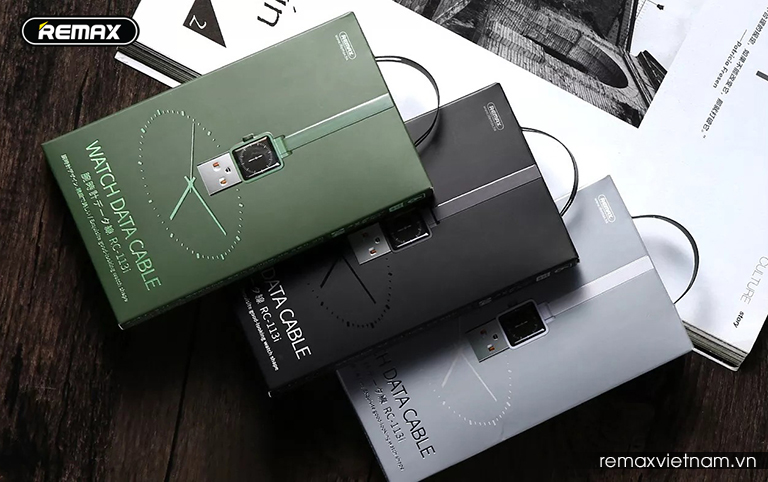 Cable USB Tipo C RC-113A Watch Remax - Negro