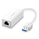 Adaptador de Red Ugreen CR111 USB-A a RJ45 1000Mbps - Blanco