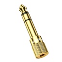 Adaptador de Audio Ugreen 20503 6.5mm a 3.5mm - Dorado