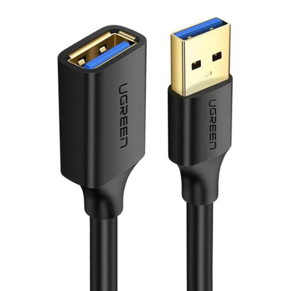 Cable USB-A a USB-A Ugreen US129 5GBPS 2M 10373 - Negro