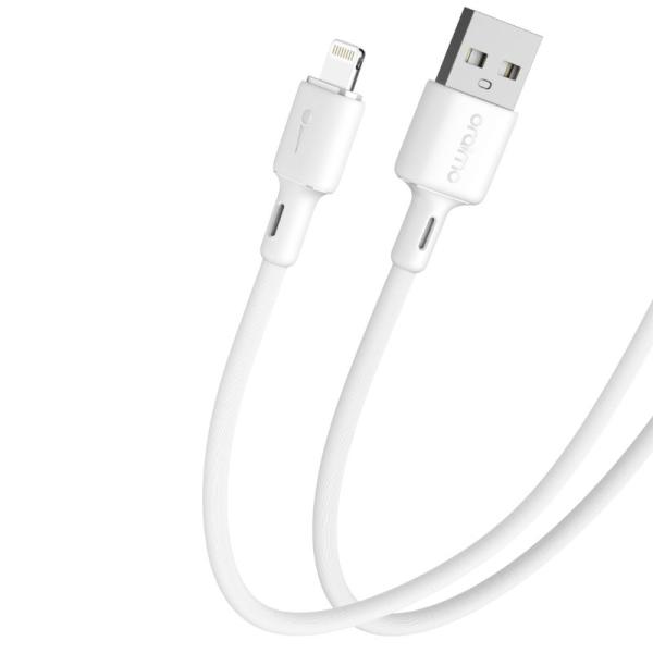 Cable USB-A a Lightning Oraimo Dura Line 2 2A 1M OCD-L53 - Blanco