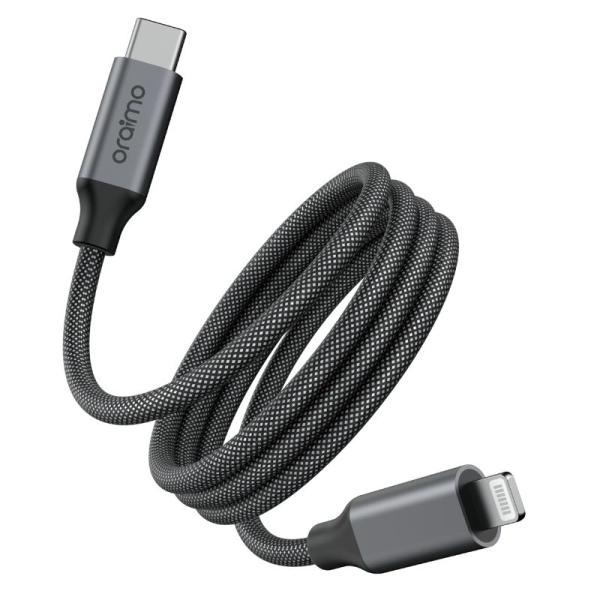 Cable USB-C a Lightning Oraimo Magcable 20W 1M OCD-710CL - Negro