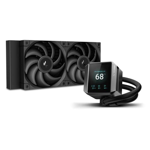 Enfriamiento Liquido RGB Deepcool Mystique 240 Aio 240MM R-LX550-BKADSNC-G-1 - Negro