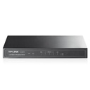 Router de Banda Ancha TP Link Tl-r470t+(un) Cableado 10/100mbps Balance de Carga con 4 Puertos WAN - Negro