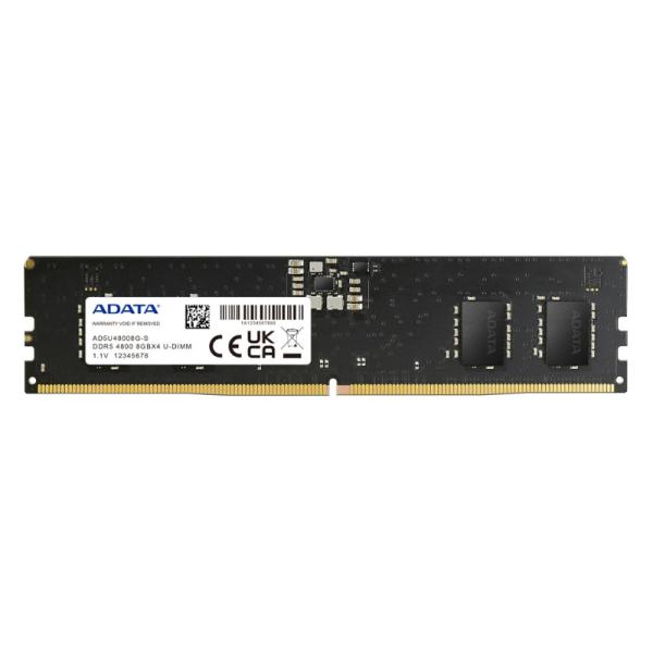 Memoria RAM Pc 16GB Adata Premier DDR5 4800MHZ CL40 1.1v AD5U480016G-S - Negro