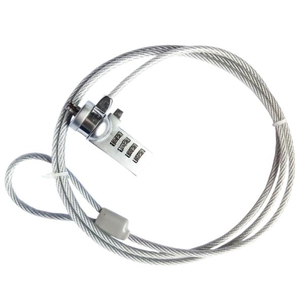 Nova Candado para Laptop con Código de Seguridad 1.8m
