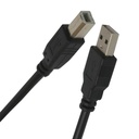Cable de Alimentación para Impresoras USB-A 2.0 a USB-B Nova FAD30118001C 1.8m - Negro