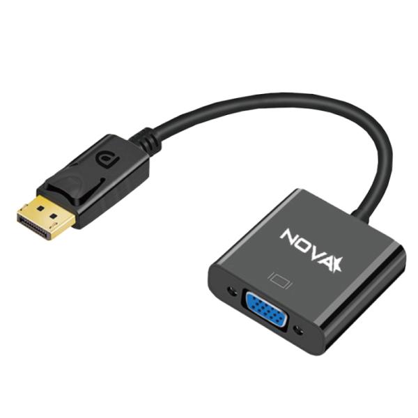 Adaptador Nova Faa321dv001c Display Port a VGA 0.15m - Negro