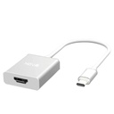 Adaptador Nova Faa341ch001c USB-C a HDMI 0.15m - Blanco