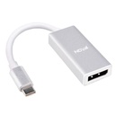 Adaptador Nova Faa351cd001c USB-C a Display Port 0.15m - Blanco