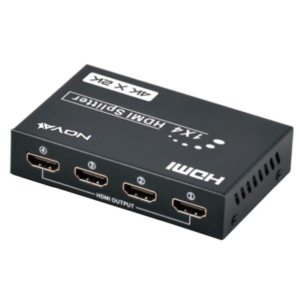 Splitter Nova FAA38214001C de 4 Puertos HDMI 4k@30hz - Negro