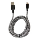 Cable USB-C a USB-A 2.0 Nova FDA31118001C Carga Rapida 1.8m Nylon - Negro