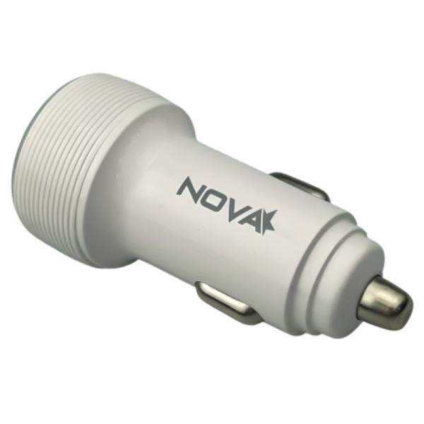 Cargador de Carro Nova Pa036ebc001c 36W 1 Puerto USB-C y 1 Puerto USB-A Carga Rapida - Blanco