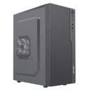 Case Nova Cm04ktra002c Mini Tower Sin Ventilación Incluida con Panel Lateral y con Fuente de Poder Pe600rnf013c - Negro