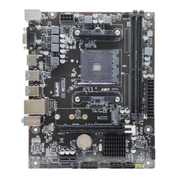 Tarjeta Madre Arktek AK-A520M Eg Vs AM4 MICRO-ATX DDR4 - Negro