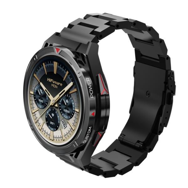 Smart Watch Hifuture Active / Banda de 22MM - Negro/rojo