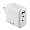 Cargador Adata 65W USB-C/USB-A Carga Rapida Blanco