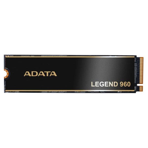 HD Interno Solido 1TB Adata Legend 960 M.2 2280 Pcie GEN4 X4 7400mb/s / 6800mb/s ALEG-960-1TCS - Negro