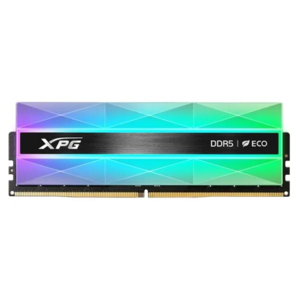 Memoria RAM Pc 16GB Adata Xpg Lancer Neon RGB DDR5 6000MHZ CL30 1.4v AX5U6000C3016G-CLANRSG - Negro