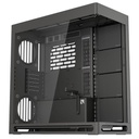 Case Gaming Havn Hs 420 Mid Tower Sin Ventilación Incluida con Vidrio Panorámico Frontal y Lateral HVN-CA-HS420-06 - Negro