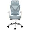 Silla de Oficina Ergonómica THUNDERX3 Xtc Chroma Malla de Cuero Sintético Transpirable Tegc-3073102.b1 - Azul/blanco