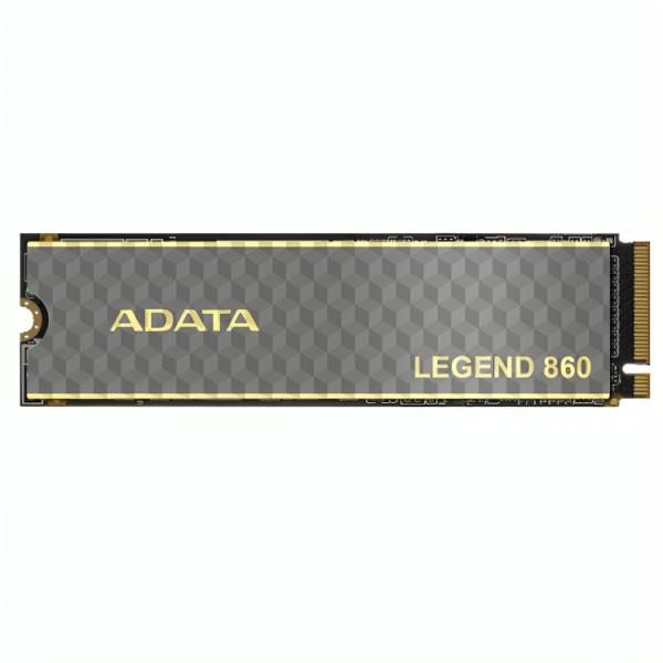 HD Interno Solido 1TB Adata Legend 860 Nvme 2.0 6.000 / 5.000 Mb/s SLEG-860-1000GCS - Negro
