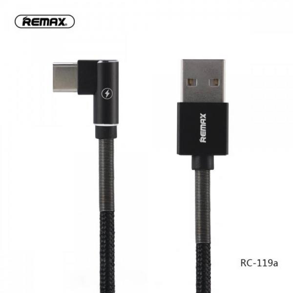 Cable USB Tipo C RC-119A Ranger Remax - Tarnis Negro