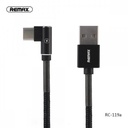 Cable USB Tipo C RC-119A Ranger Remax - Tarnis Negro