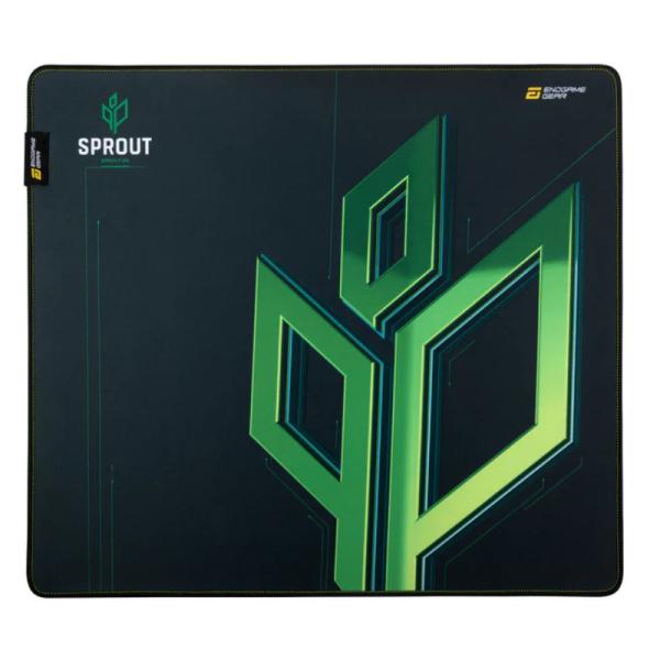 Mouse Pad Gaming Endgame Gear MPJ-450 45x40cm Tela y Goma PGW-EG-MUP-009 - Negro/verde