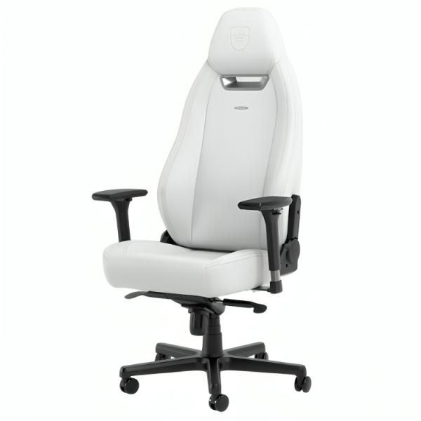 Silla Gaming Noblechairs Legend Cuero Sintético de Alta Tecnología NBL-LGD-GER-WED - Blanco