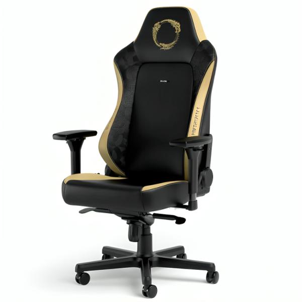Silla Gaming Noblechairs Hero Edición the Elder Scrolls Cuero Sintético PGW-NB-HGC-005 - Negro/dorado