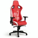 Silla Gaming Noblechairs Epic Edición Fallout Nuka Cola Cuero Sintético NBL-PU-FNC-001 - Rojo