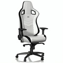 Silla Gaming Noblechairs Epic Cuero Sintético NBL-PU-WHT-001 - Blanco