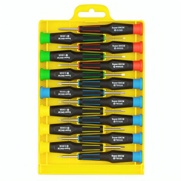 Set Destornilladores Sprotek Precisión 15 Piezas STD-713