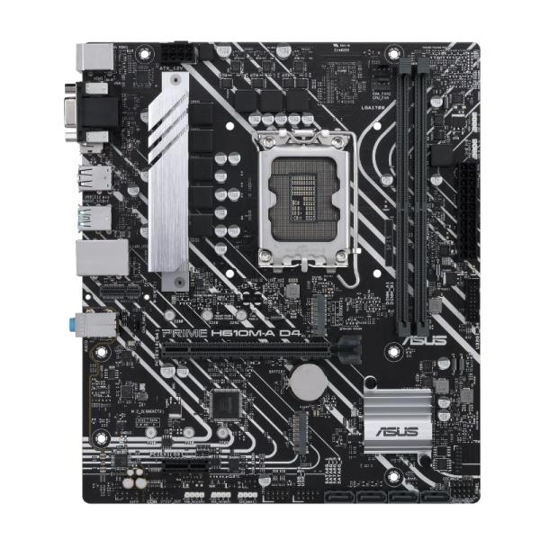 Tarjeta Madre Asus Prime H610M-A LGA1700 M-ATX DDR5 90MB1G20-M0EAY0 - Negro / Blanco