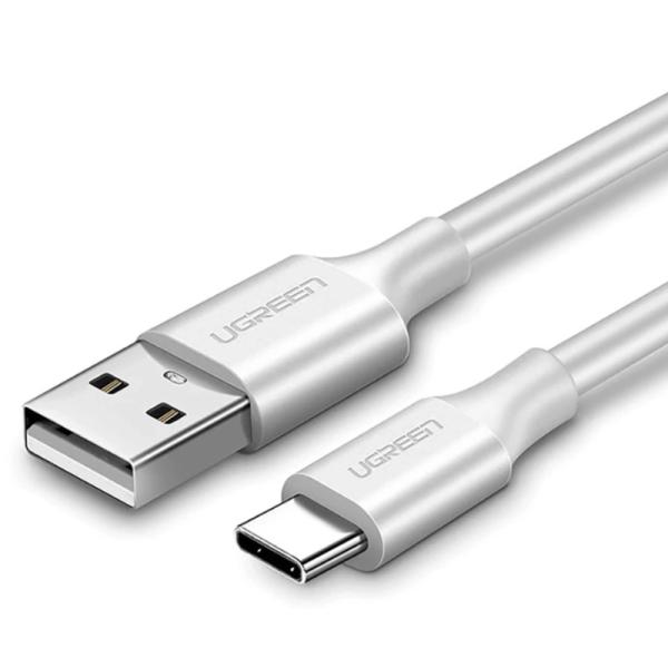 Cable Ugreen US287 USB-A 2.0 a USB-C 1.5m 60122 - Blanco