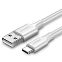 Cable Ugreen US287 USB-A 2.0 a USB-C 1.5m 60122 - Blanco