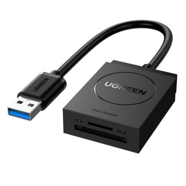 Lector de Tarjetas Ugreen CR127 USB-A 3.0 Sd/tf 20250 - Negro