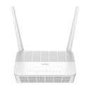 Router Cudy GP1200 1.0 WI-FI 5GHZ AC1200 Gpon/epon Dual/ Easymesh 2 Antenas Fijas - Blanco