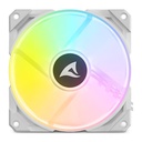 Abanico Gaming RGB Sharkoon Rebel F50 PWM 1x12cm 4044951040162 - Blanco