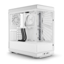 Case Gaming Hyte Y40 Mid Tower Ventiladores 2 de 120MM con Vidrio Lateral y Frontal CS-HYTE-Y40-WW - Blanco