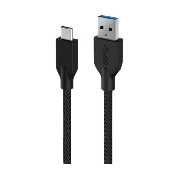 Cable Genius USB-C a USB-A ACC-A2CC-3A de 1.5 Metros 32590007401 - Negro