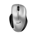 Mouse Genius RS2 Ergo 8200S Inalámbrico con Receptor Tipo C 1200 Dpi 31030029404 - Plateado