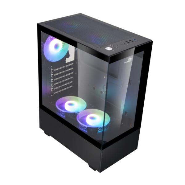 Case Gaming X-LION HX-650 Vidrio Templado 3x ARGB + USB 3.0