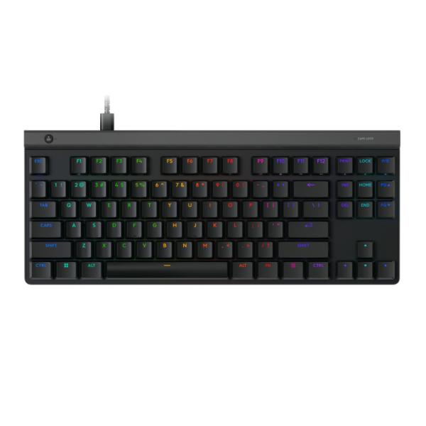 Teclado Gaming RGB Logitech G515 Tkl Mecánico Alámbrico USB Inglés 920-012868 - Negro