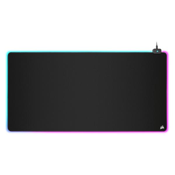 Mouse Pad Gaming RGB Corsair MM700 Extended 93x40cm Tela y Goma CH-9417080-WW - Negro