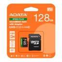 Memoria Micro SDXC ADATA 128GB Speed Plus 4K Drones