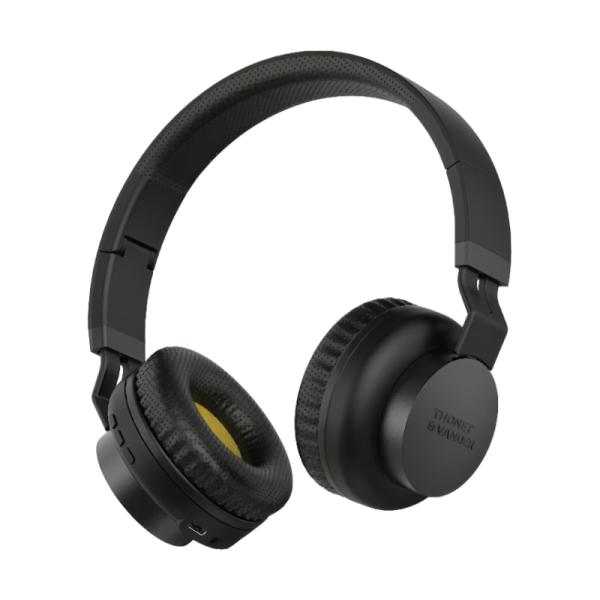 Headset Thonet & Vander Dauer Inalámbrico Bluetooth Negro/Amarillo