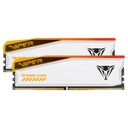 Memoria RAM Pc 48GB Patriot Viper Elite 5 Tuf RGB-DDR5 6000MHZ CL36 1.35v RGB Pver548g60c36kt - Blanco